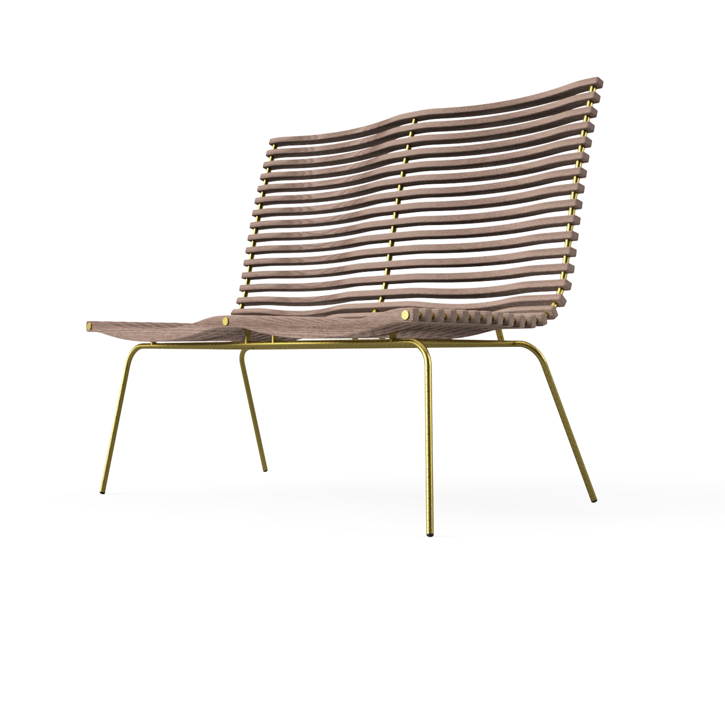 Liva Duo - 2 personers lounge bænk